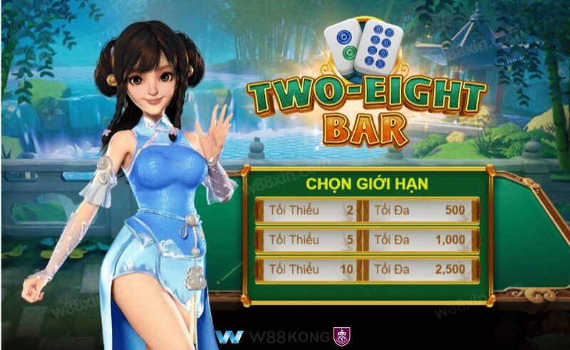 Hướng dẫn cách chơi Two - Eight Bar tại w88coimz.com