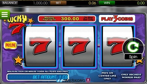 Giới thiệu một số thông tin cơ bản về Slot Game Số 7 may mắn